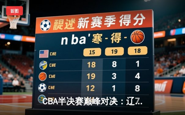 CBA半决赛巅峰对决：辽宁本钢加时险胜广东宏远，赵继伟砍35分创生涯新高